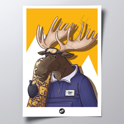 This BLACKPEUF poster offers a high-end and modern look with its vibra This BLACKPEUF poster offers a high-end and modern look with its vibra