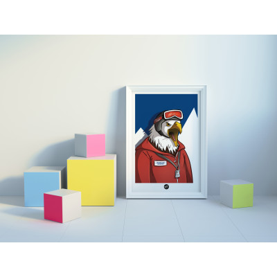 This BLACKPEUF poster offers a high-end and modern look with its vibra This BLACKPEUF poster offers a high-end and modern look with its vibra