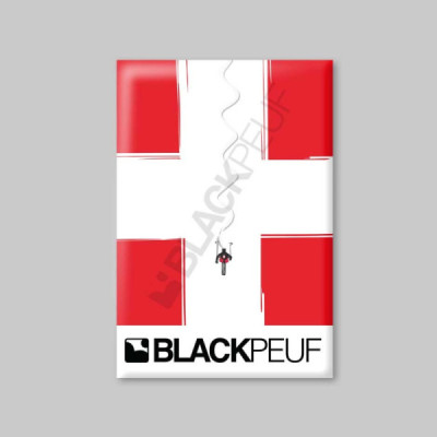 Magnet souvenir de montagne avec les illustrations blackpeuf aimants de décoration Magnet souvenir de montagne avec les illustrations blackpeuf aimants de décoration