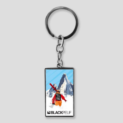 Porte clefs souvenir de montagne avec les illustrations blackpeuf Porte clefs souvenir de montagne avec les illustrations blackpeuf