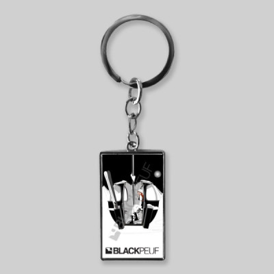 Porte clefs souvenir de montagne avec les illustrations blackpeuf Porte clefs souvenir de montagne avec les illustrations blackpeuf