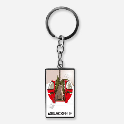 Porte clefs souvenir de montagne avec les illustrations blackpeuf Porte clefs souvenir de montagne avec les illustrations blackpeuf