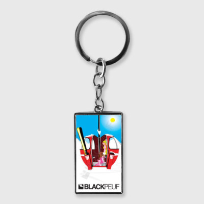 Porte clefs souvenir de montagne avec les illustrations blackpeuf Porte clefs souvenir de montagne avec les illustrations blackpeuf