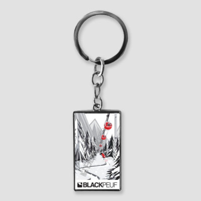 Porte clefs souvenir de montagne avec les illustrations blackpeuf Porte clefs souvenir de montagne avec les illustrations blackpeuf