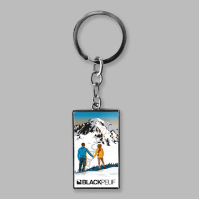 Porte clefs souvenir de montagne avec les illustrations blackpeuf Porte clefs souvenir de montagne avec les illustrations blackpeuf