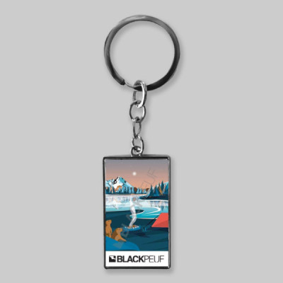 Porte clefs souvenir de montagne avec les illustrations blackpeuf Porte clefs souvenir de montagne avec les illustrations blackpeuf