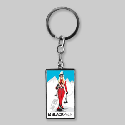 Porte clefs souvenir de montagne avec les illustrations blackpeuf Porte clefs souvenir de montagne avec les illustrations blackpeuf