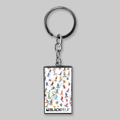 Porte clefs souvenir de montagne avec les illustrations blackpeuf Porte clefs souvenir de montagne avec les illustrations blackpeuf