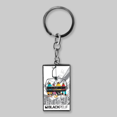 Porte clefs souvenir de montagne avec les illustrations blackpeuf Porte clefs souvenir de montagne avec les illustrations blackpeuf
