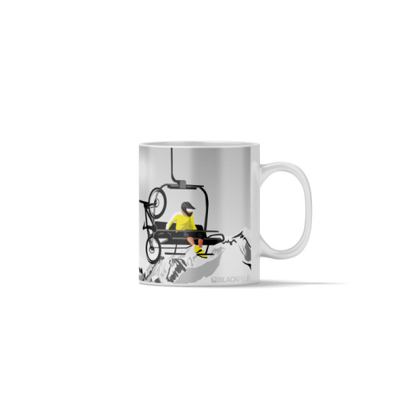 Mugs & tasse pour le café ou le thé BLACKPEUF souvenir chic des alpes