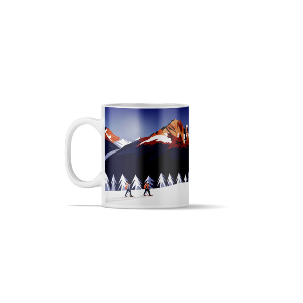 Mugs & tasse pour le café ou le thé BLACKPEUF souvenir chic des alpes