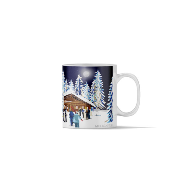 Mugs & tasse pour le café ou le thé BLACKPEUF souvenir chic des alpes