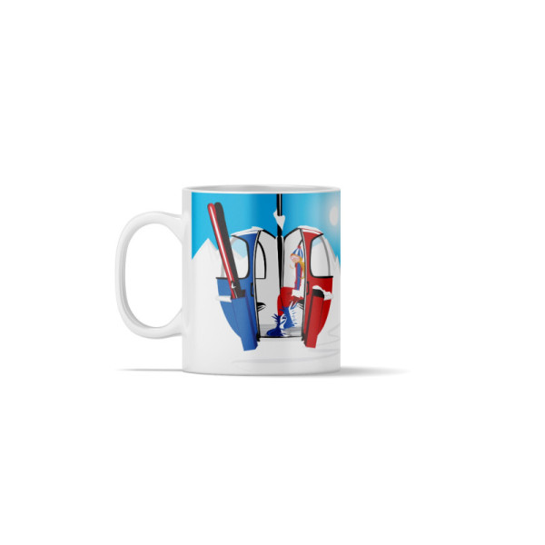 Mugs & tasse pour le café ou le thé BLACKPEUF souvenir chic des alpes