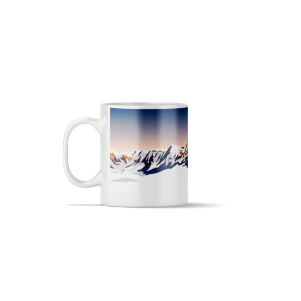 Mugs & tasse pour le café ou le thé BLACKPEUF souvenir chic des alpes