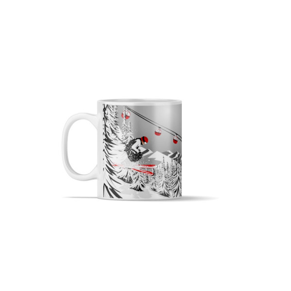 Mugs & tasse pour le café ou le thé BLACKPEUF souvenir chic des alpes