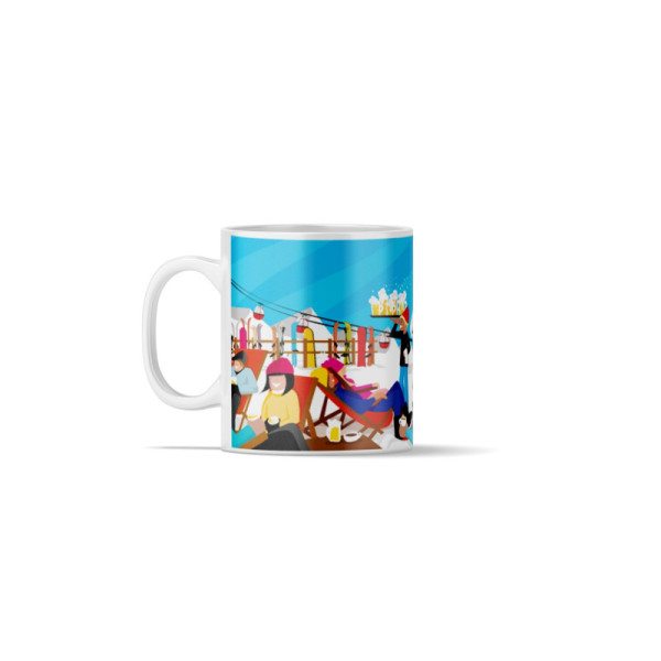 Mugs & tasse pour le café ou le thé BLACKPEUF souvenir chic des alpes