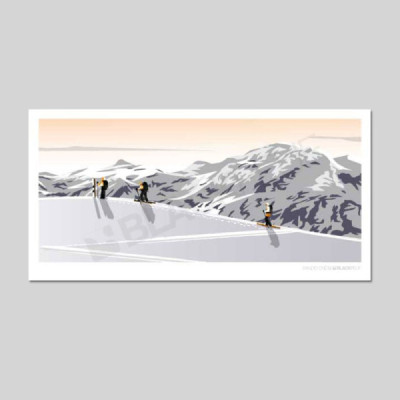 Cartes postales Polaroïd et Panoramique BLACKPEUF souvenir des alpes Cartes postales Polaroïd et Panoramique BLACKPEUF souvenir des alpes
