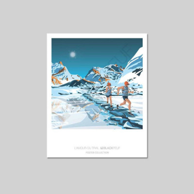 Cartes postales Polaroïd et Panoramique BLACKPEUF souvenir des alpes Cartes postales Polaroïd et Panoramique BLACKPEUF souvenir des alpes