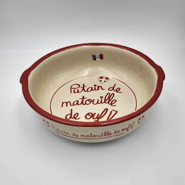 Préparez votre putain de tartiflette de ouf avec notre plat décoré en