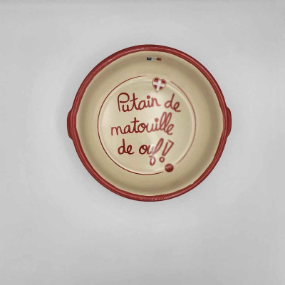 Préparez votre putain de tartiflette de ouf avec notre plat décoré en Préparez votre putain de tartiflette de ouf avec notre plat décoré en