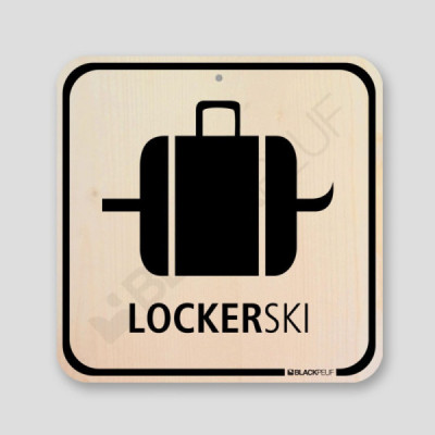 Blackpeuf humorous wooden panels - Interior decoration