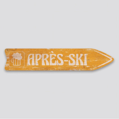 FLÈCHE BOIS SIGNALÉTIQUE APRÈS SKI BLACKPEUF FLÈCHE BOIS SIGNALÉTIQUE APRÈS SKI BLACKPEUF