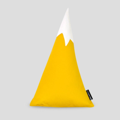 Cushion Yellow Mountain BLACKPEUF Cushion Yellow Mountain BLACKPEUF