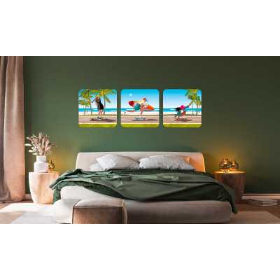 Discover BLACKPEUF's paintings | Colorful designs for your decor