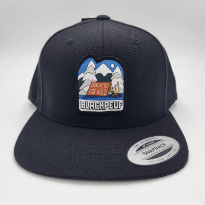 Unique design snapback, inspired by the Savoyard landscapes Unique design snapback, inspired by the Savoyard landscapes