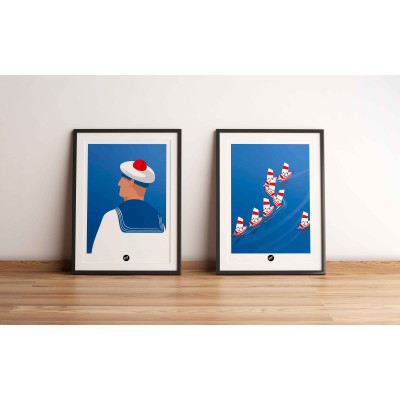 This BLACKPEUF poster offers a high-end and modern look with its vibra This BLACKPEUF poster offers a high-end and modern look with its vibra