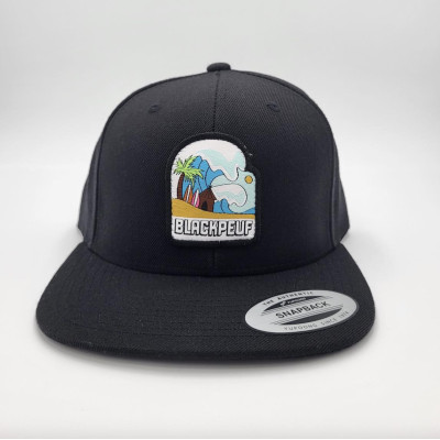 Unique design snapback, inspired by the Savoyard landscapes Unique design snapback, inspired by the Savoyard landscapes