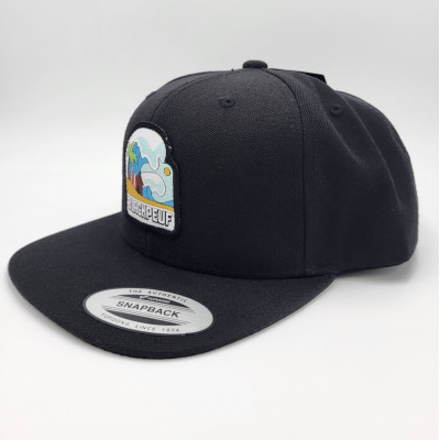 Unique design snapback, inspired by the Savoyard landscapes Unique design snapback, inspired by the Savoyard landscapes