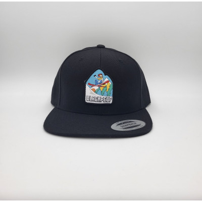 Unique design snapback, inspired by the Savoyard landscapes Unique design snapback, inspired by the Savoyard landscapes