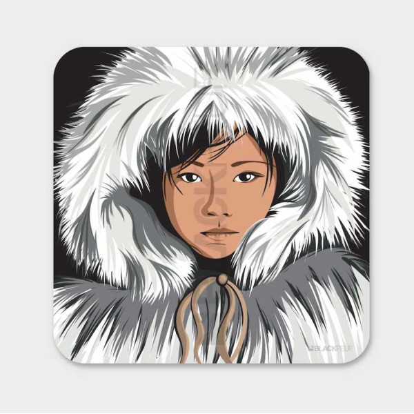 MALEREI INUIT GIRL