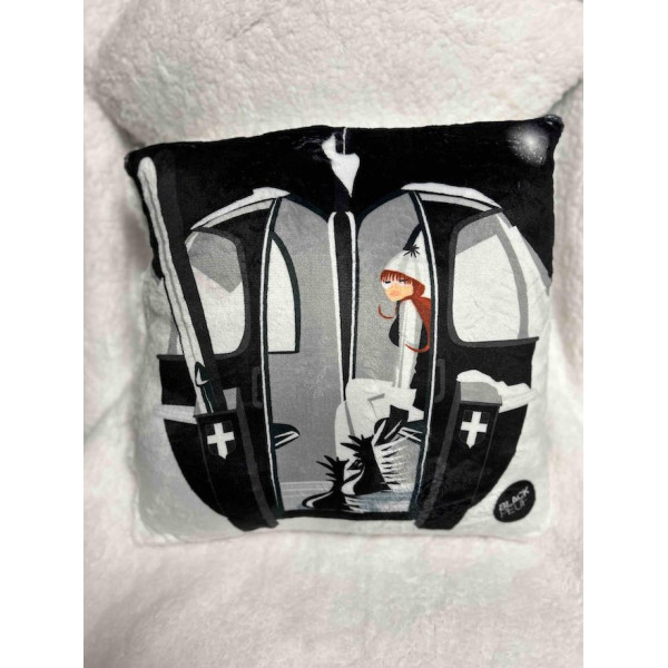 BLACK POP UP CUSHION BLACKPEUF
