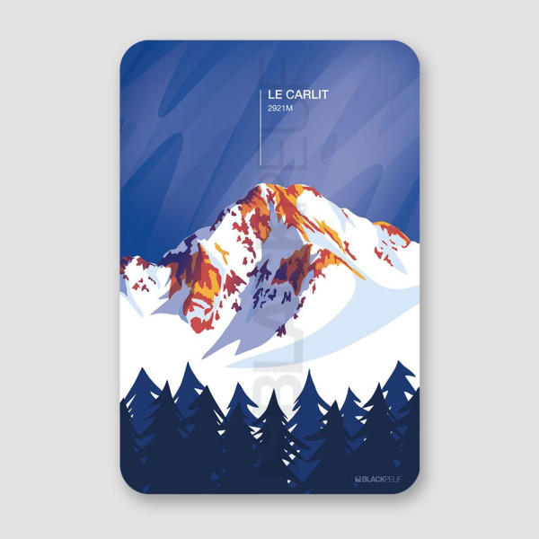 Tableaux de décoration intérieure : Illustrations Savoie par BLACKPEUF