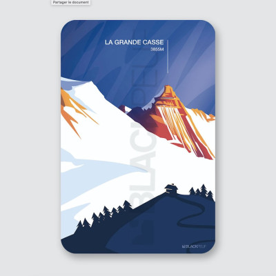 Interior Decoration Paintings: Savoie Illustrations by BLACKPEUF Interior Decoration Paintings: Savoie Illustrations by BLACKPEUF