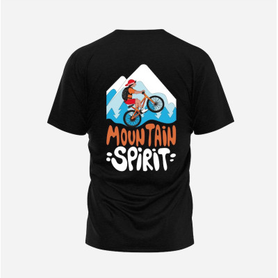 T-SHIRT NOIR MOUNTAIN SPIRIT BLACKPEUF T-SHIRT NOIR MOUNTAIN SPIRIT BLACKPEUF