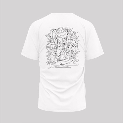T-SHIRT ANNIVERSAIRE BLACKPEUF BLANC T-SHIRT ANNIVERSAIRE BLACKPEUF BLANC