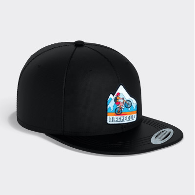 Unique design snapback, inspired by the Savoyard landscapes