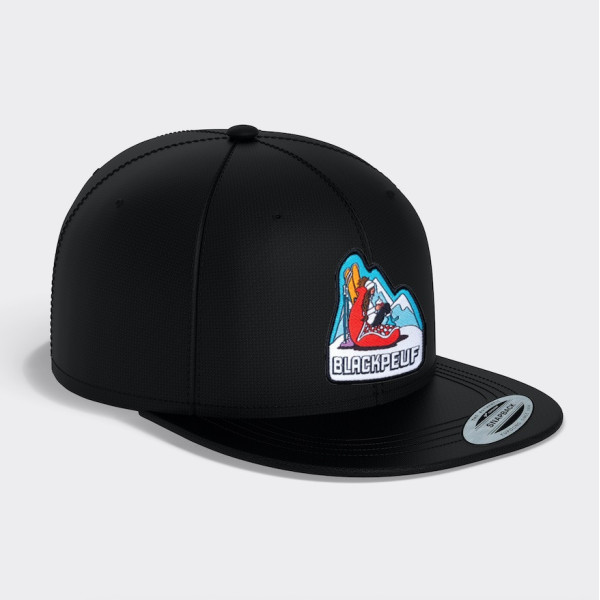 Unique design snapback, inspired by the Savoyard landscapes
