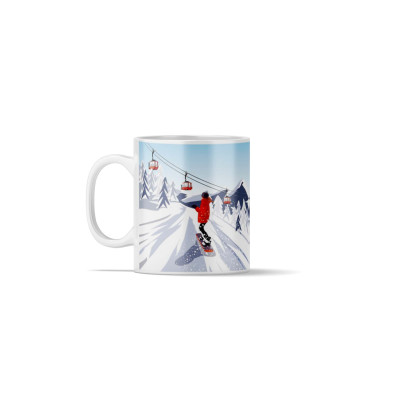Mugs & tasse pour le café ou le thé BLACKPEUF souvenir chic des alpes