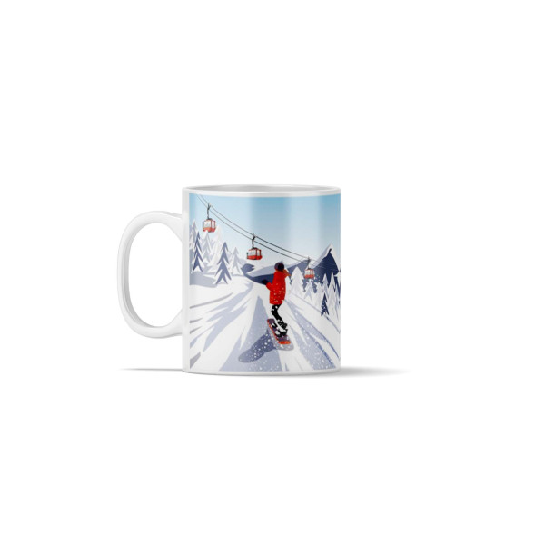Mugs & tasse pour le café ou le thé BLACKPEUF souvenir chic des alpes