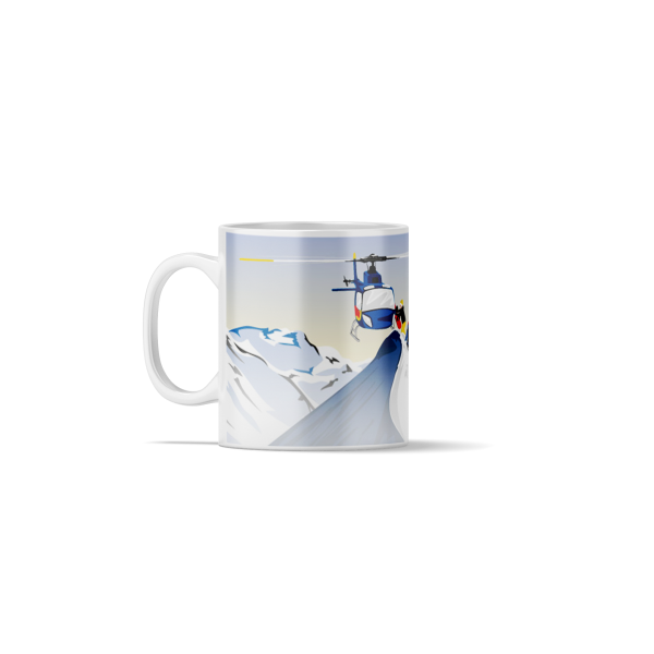 Mugs & tasse pour le café ou le thé BLACKPEUF souvenir chic des alpes