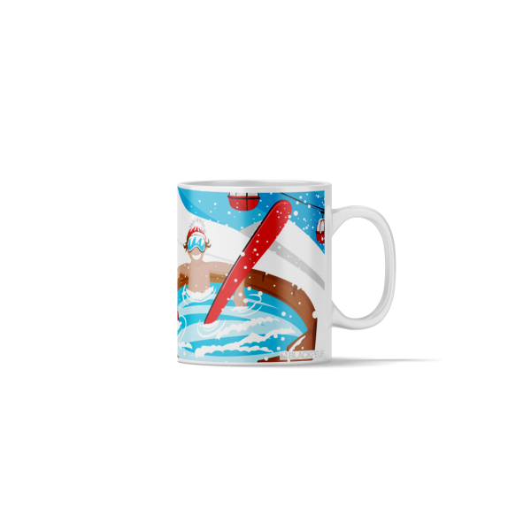 Mugs & tasse pour le café ou le thé BLACKPEUF souvenir chic des alpes