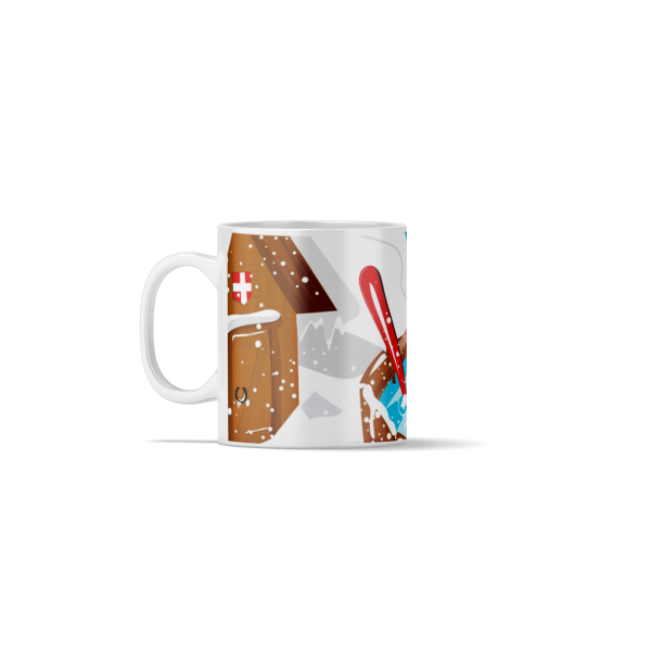 Mugs & tasse pour le café ou le thé BLACKPEUF souvenir chic des alpes