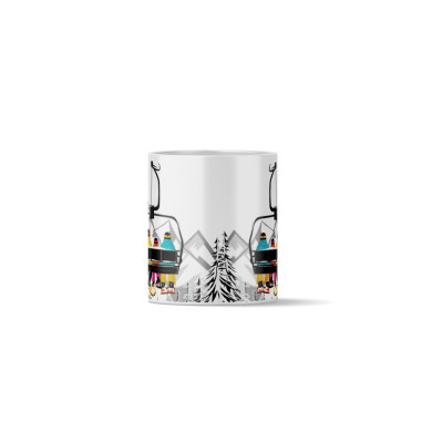 Mugs & tasse pour le café ou le thé BLACKPEUF souvenir chic des alpes