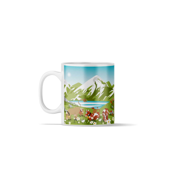 Mugs & tasse pour le café ou le thé BLACKPEUF souvenir chic des alpes