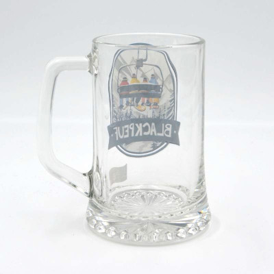 Beer mug 33 CL - FAMILY TELESIEGE BLACKPEUF Beer mug 33 CL - FAMILY TELESIEGE BLACKPEUF