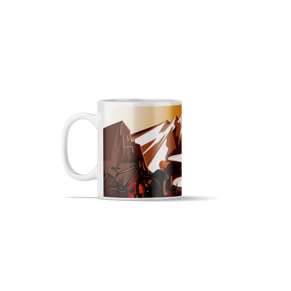 Mugs & tasse pour le café ou le thé BLACKPEUF souvenir chic des alpes